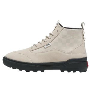 New VANS Colfax MTE-1 Checkered Cold Weather Boot Cream Black Unisex Sz 7W/ 5.5M